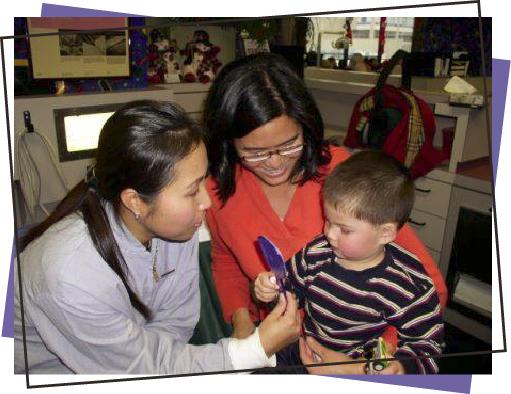 First visit with the Pediatric Dentist